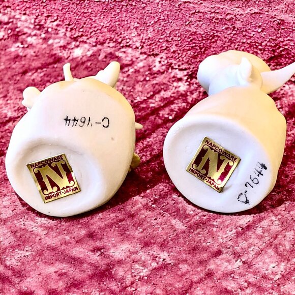 5 Vintage Angel Figurines 2 Unglazed Napcoware Japan Napco + 3 Glazed Angels - Picture 6 of 14